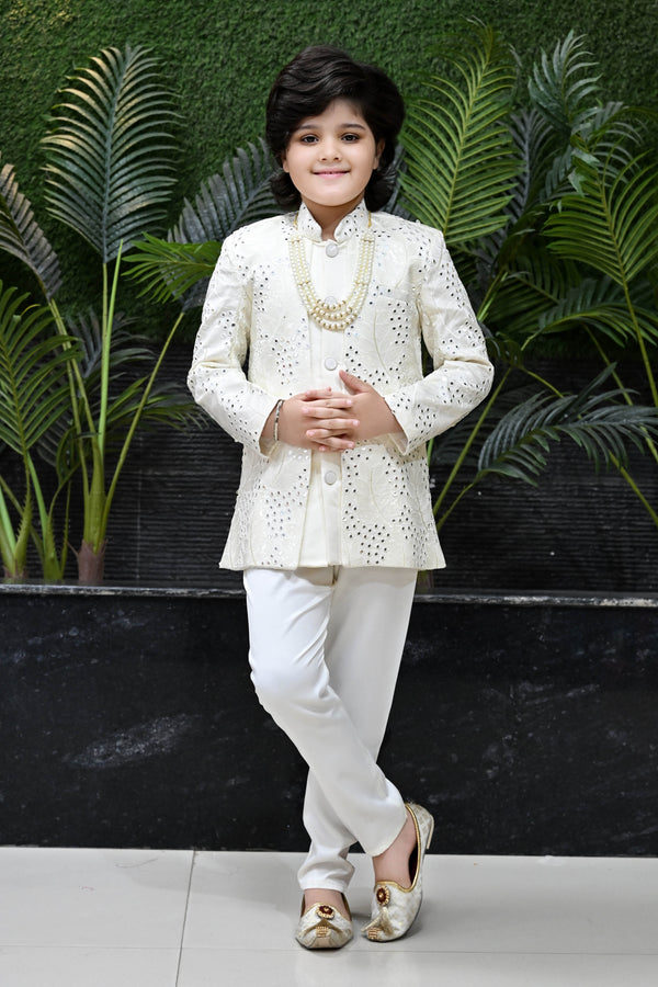 Pearl Embellished Kurta Set