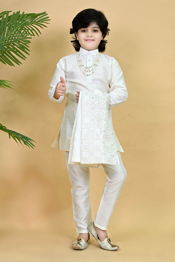 Angrakha Style Traditional Kurta Set