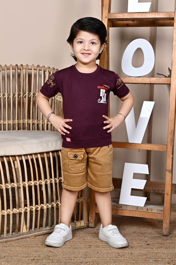 Smart Tee and Pocket Shorts Set